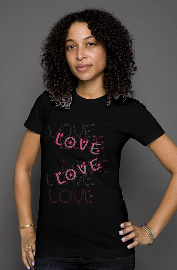 Love Star Graphic t shirt