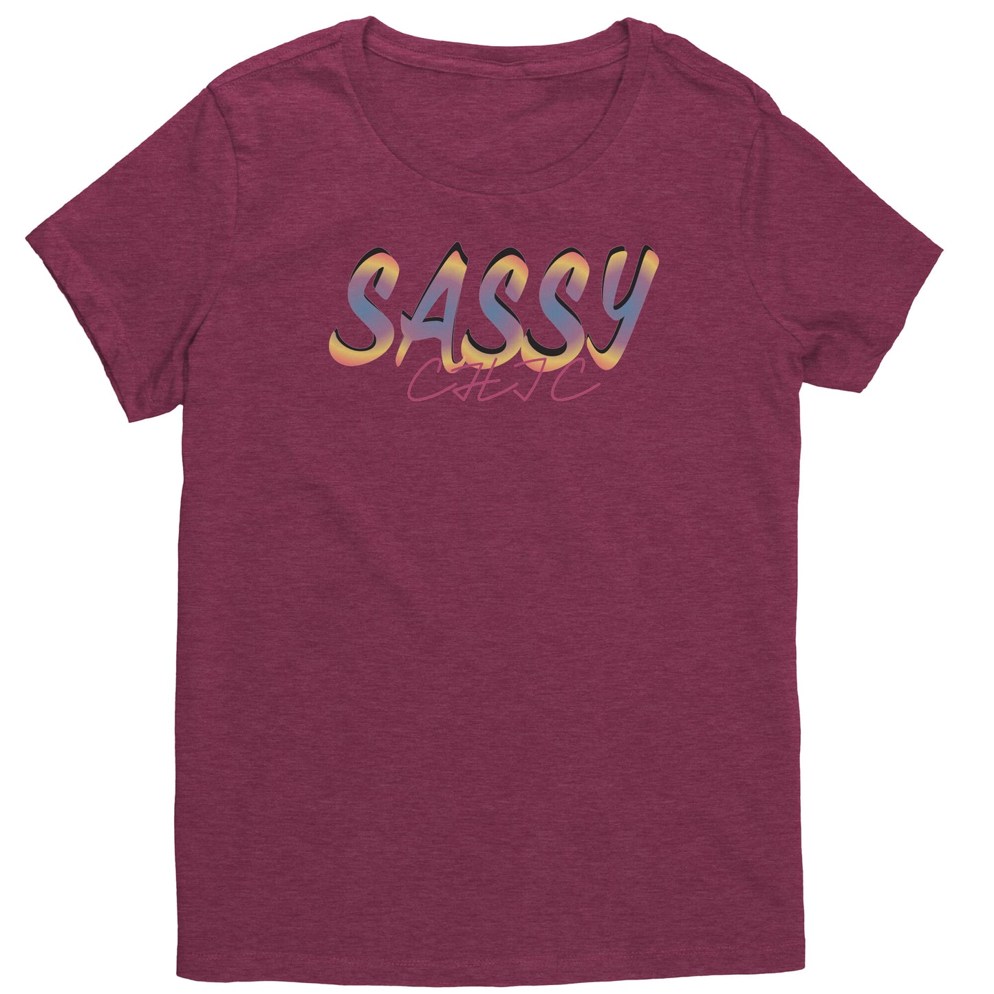 Sassy Chic Graphic Tee