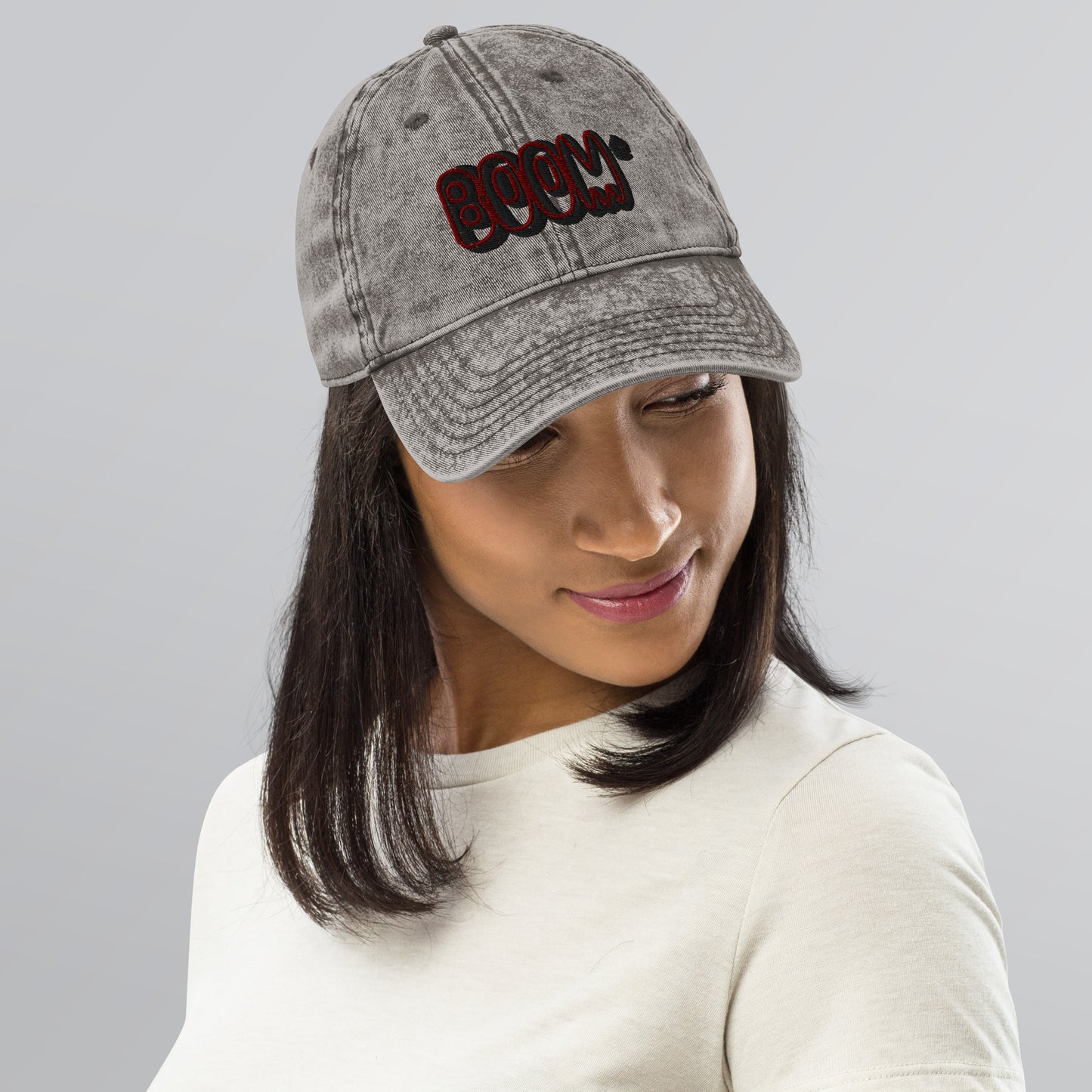 Boom Vintage Cotton Twill Cap