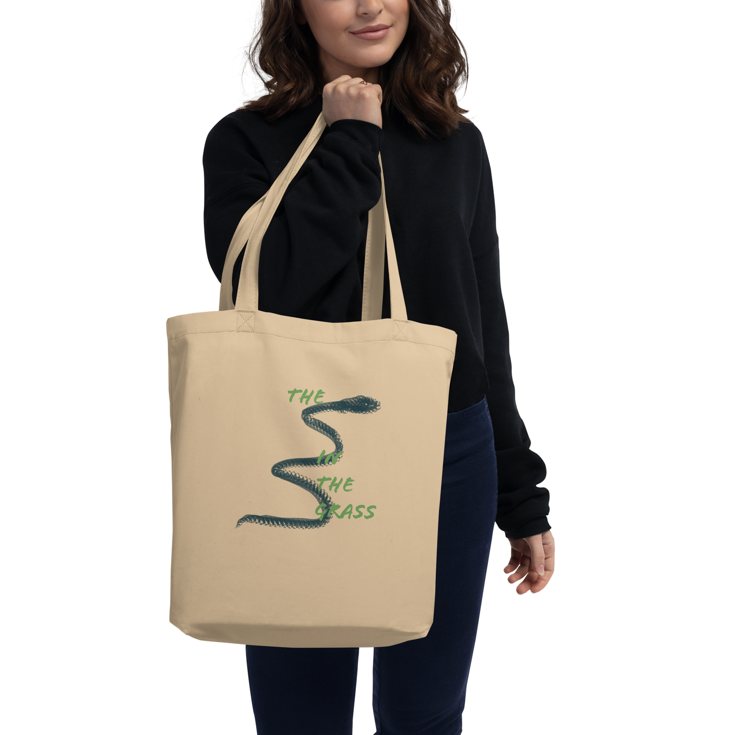 The Snake in the Grass Eco Tote Bag