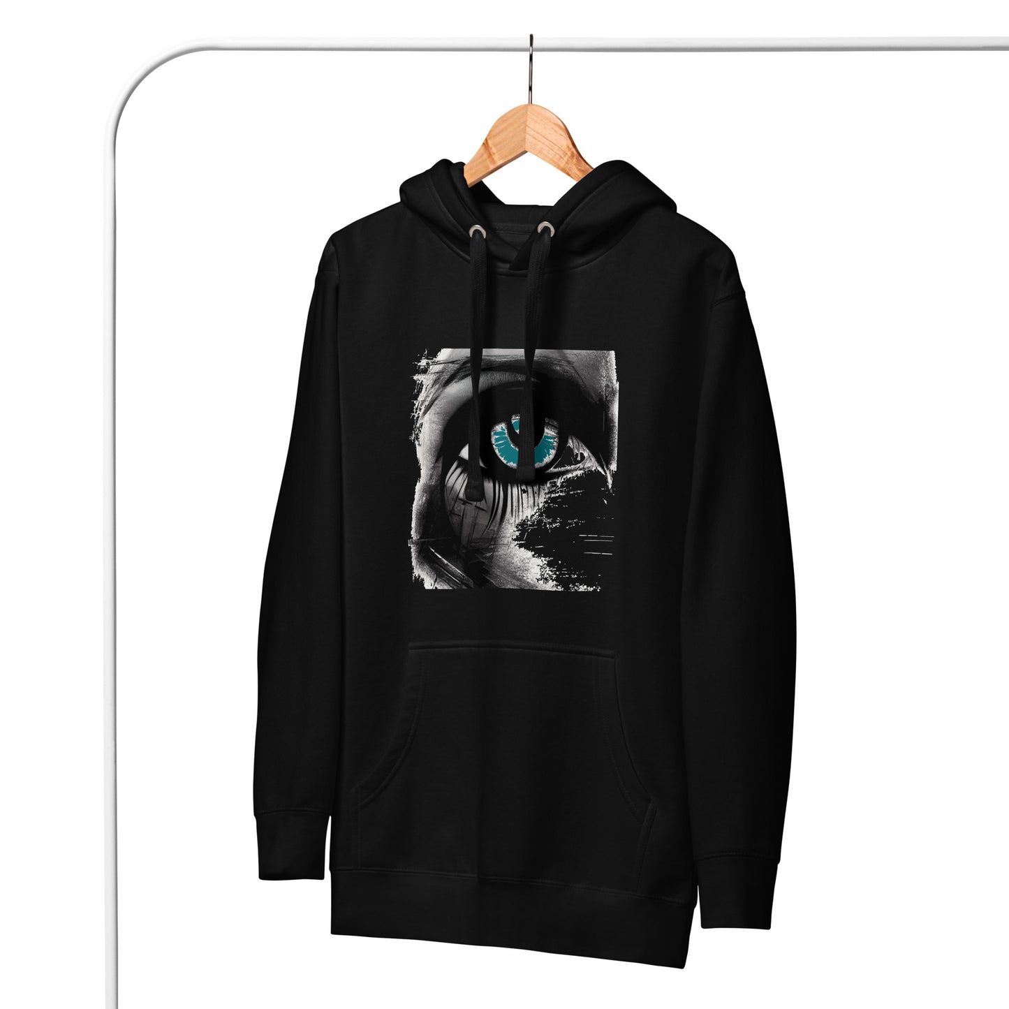 Blue Eye Unisex Graphic Hoodie