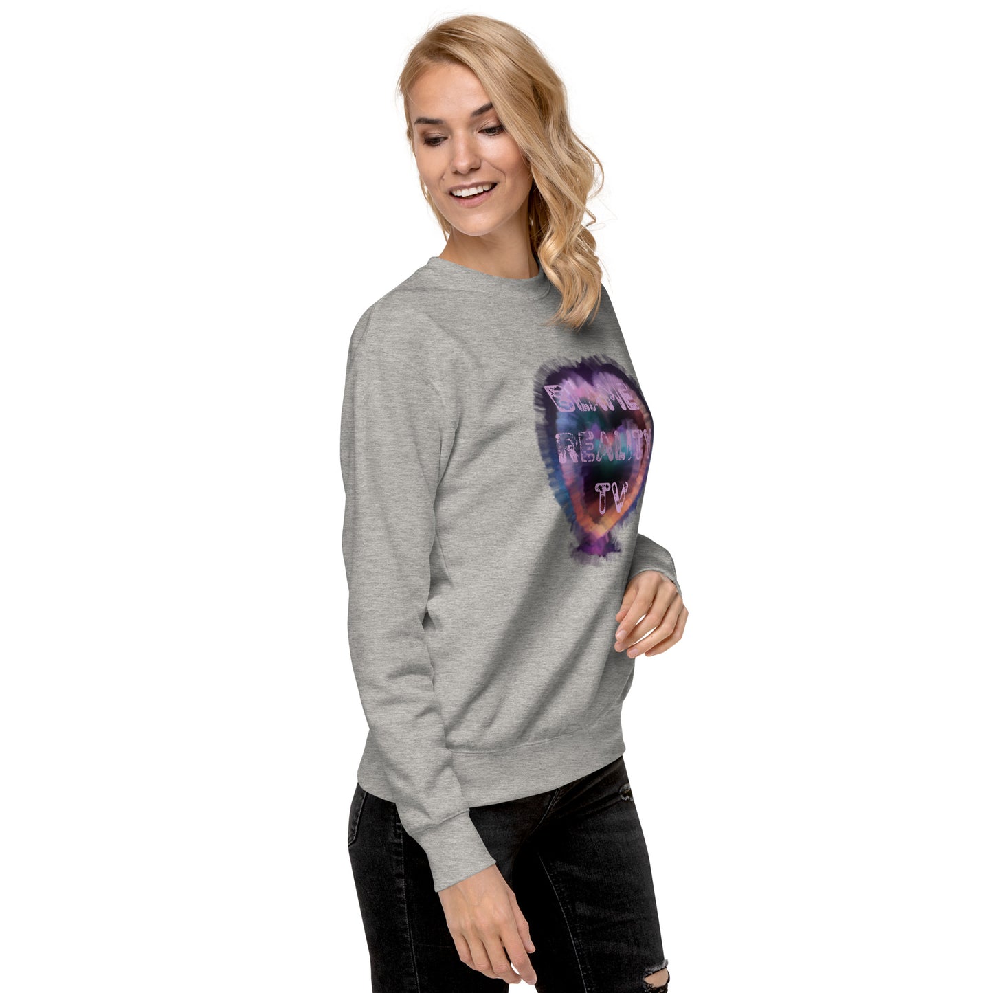 Blame Reality TV Premium Graphic Sweatshirt