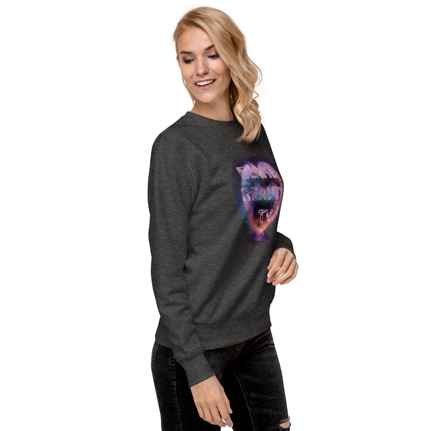 Blame Reality TV Premium Graphic Sweatshirt