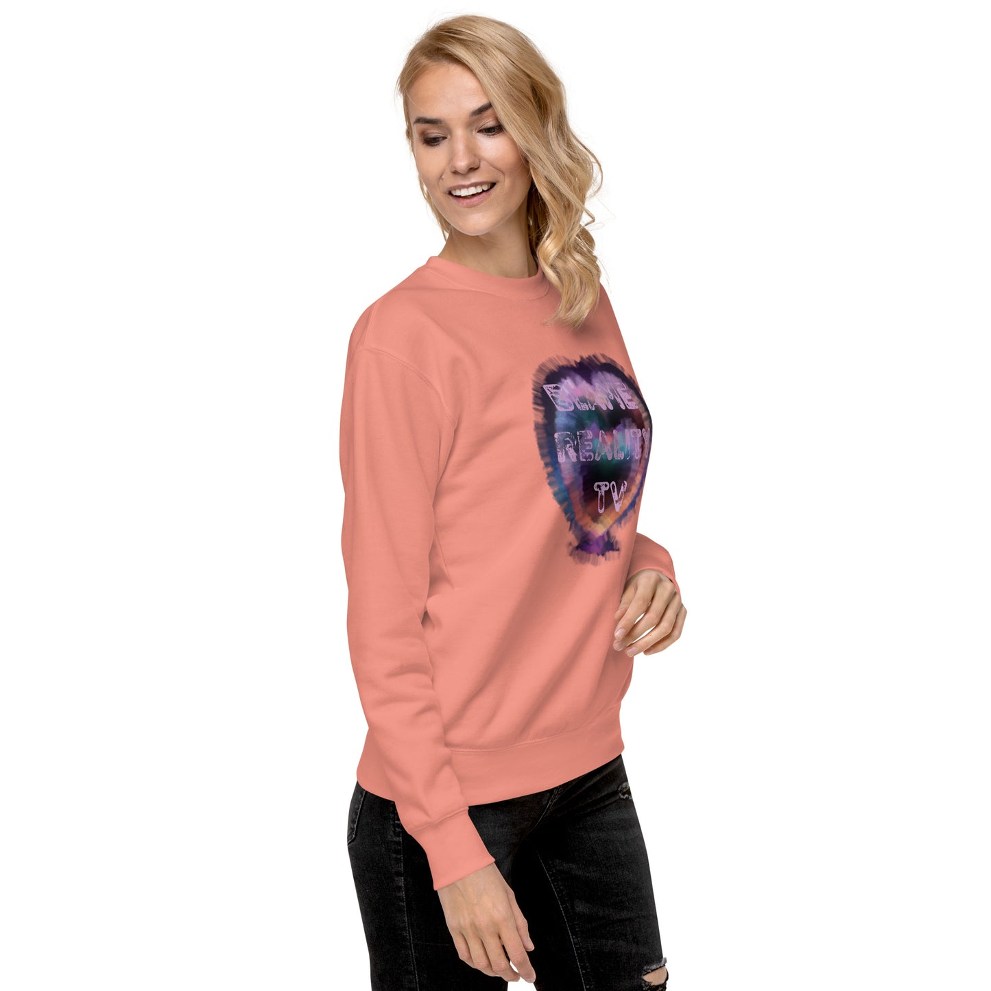 Blame Reality TV Premium Graphic Sweatshirt