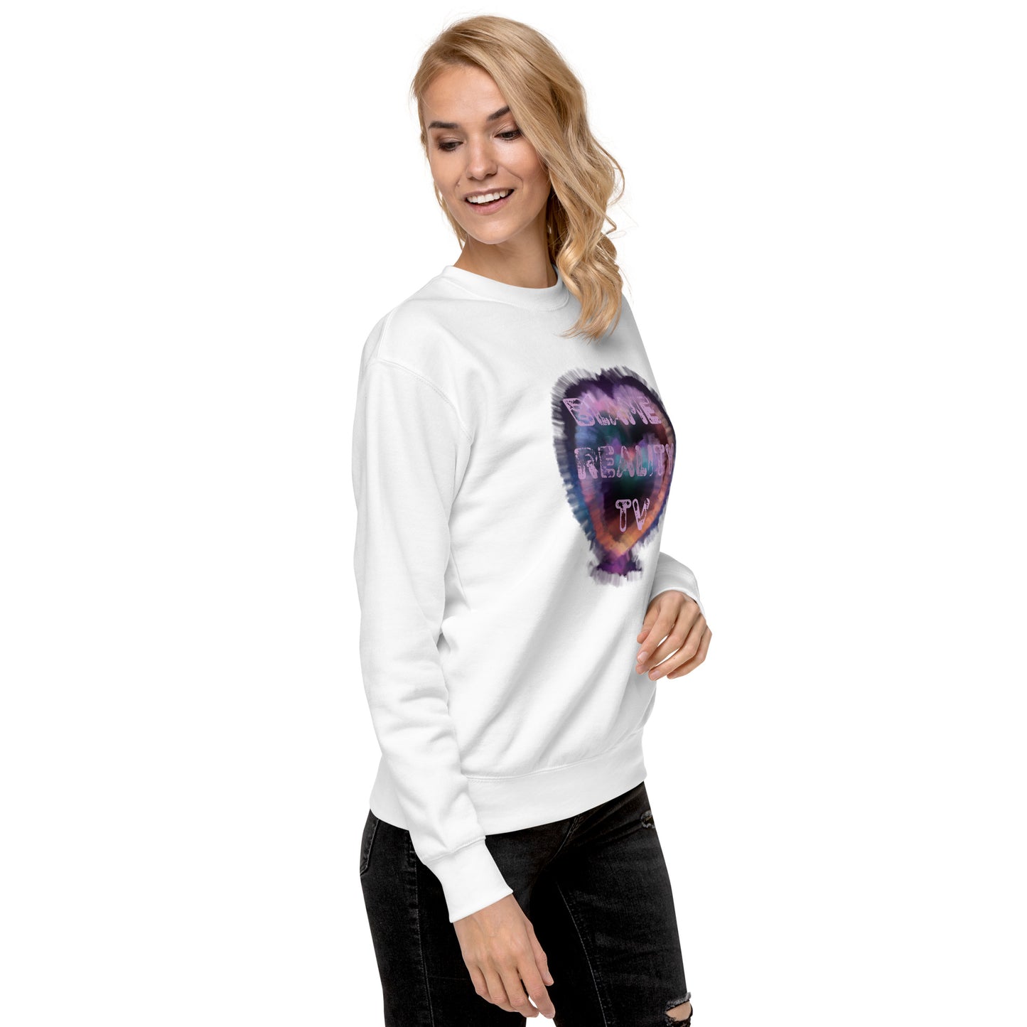 Blame Reality TV Premium Graphic Sweatshirt