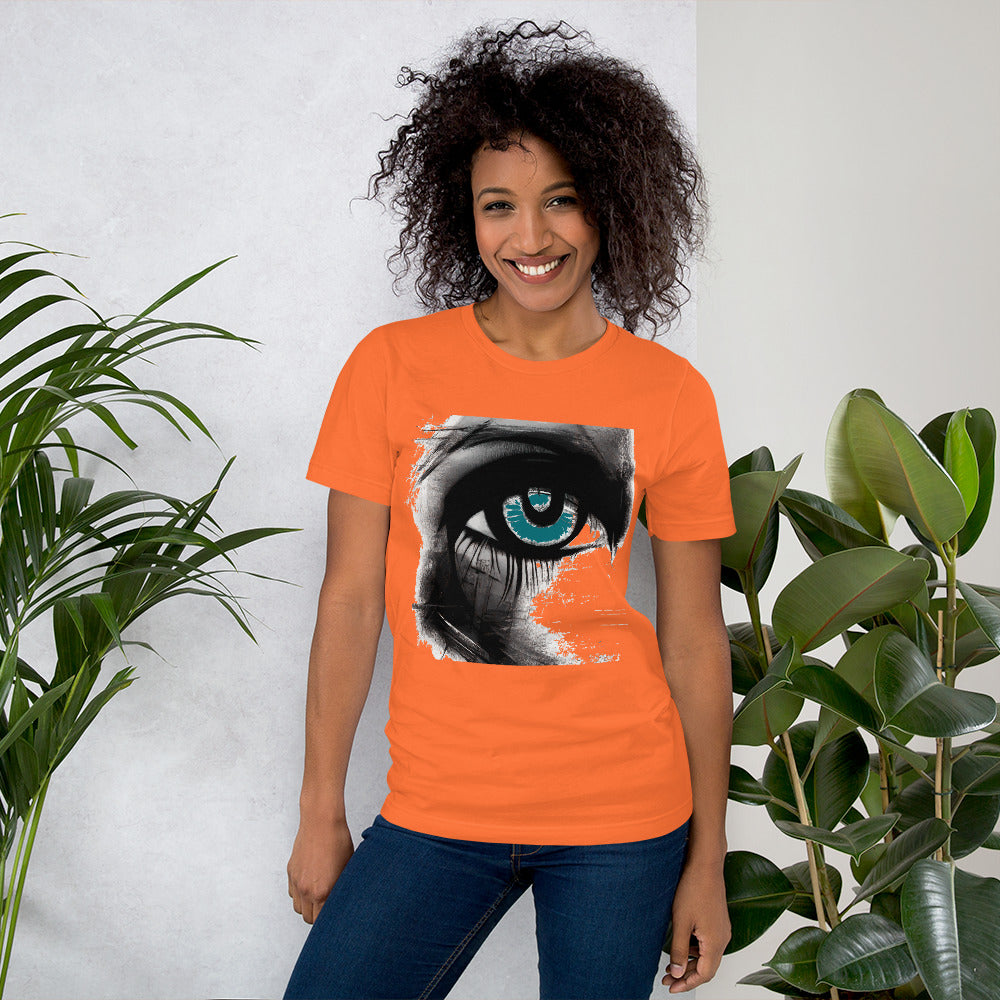 Blue Eye Unisex Graphic t-shirt