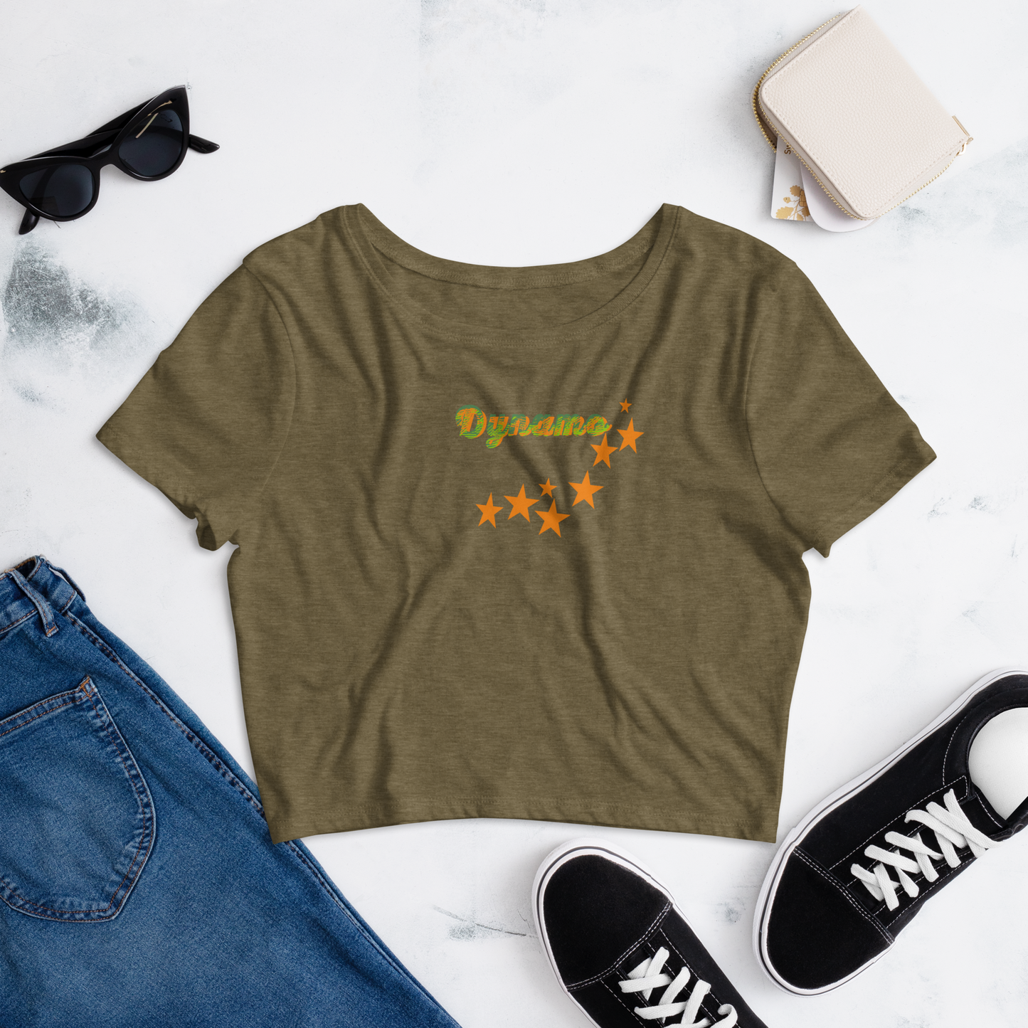 Dynamo Women’s Crop Graphic Tee