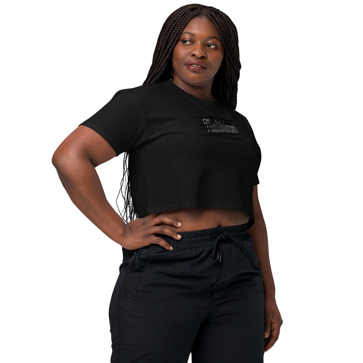 Trailblazer Women’s crop Graphic top