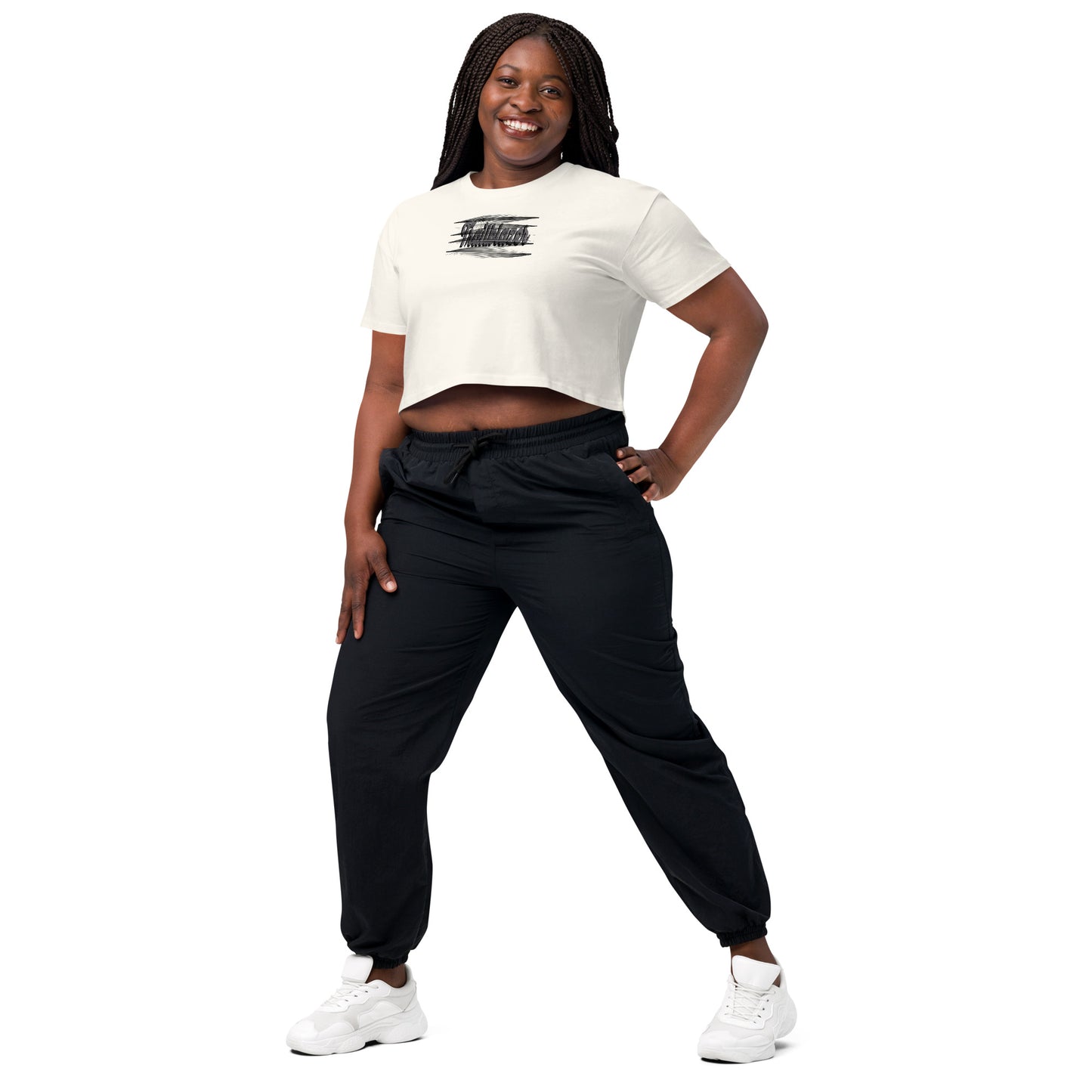 Trailblazer Women’s crop Graphic top