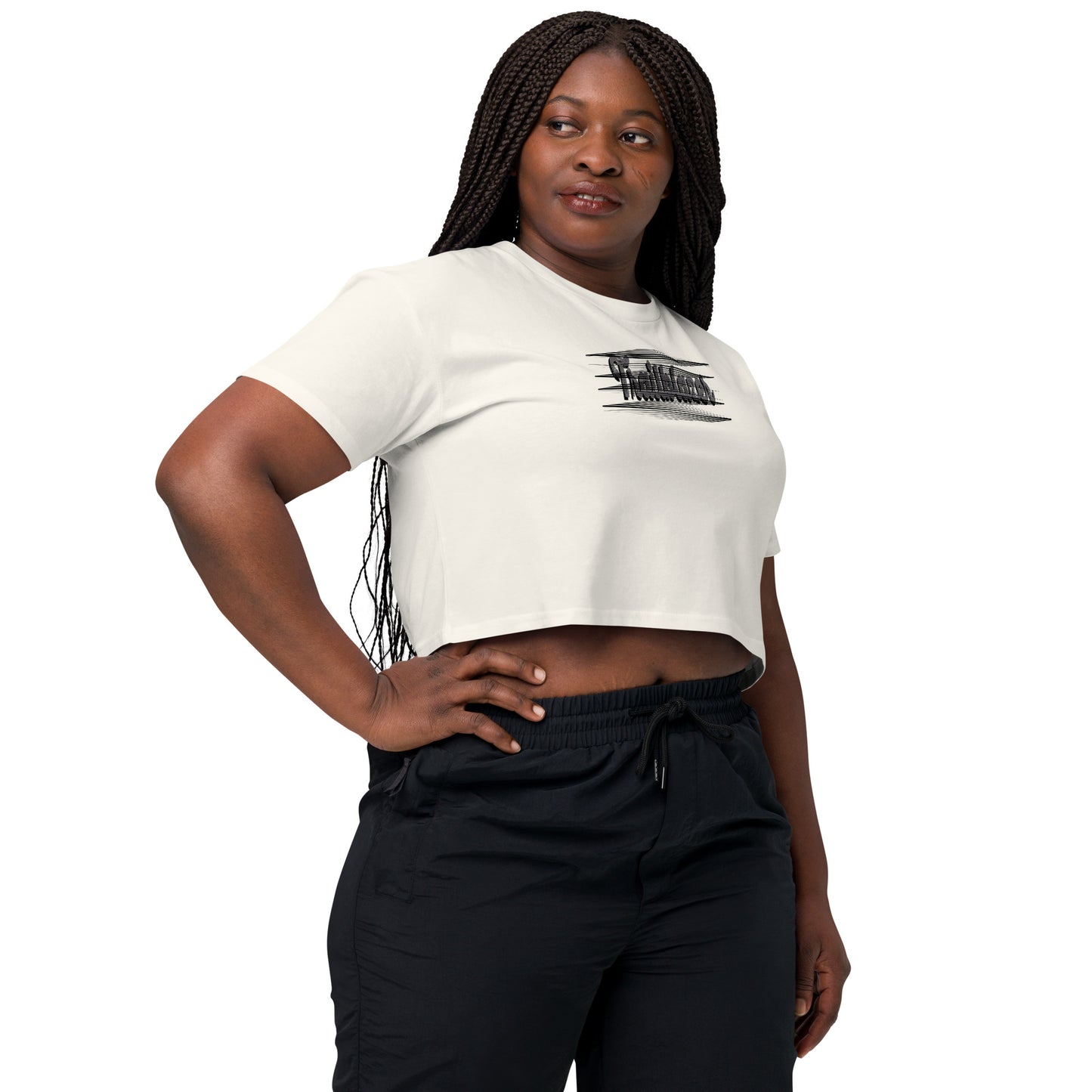 Trailblazer Women’s crop Graphic top