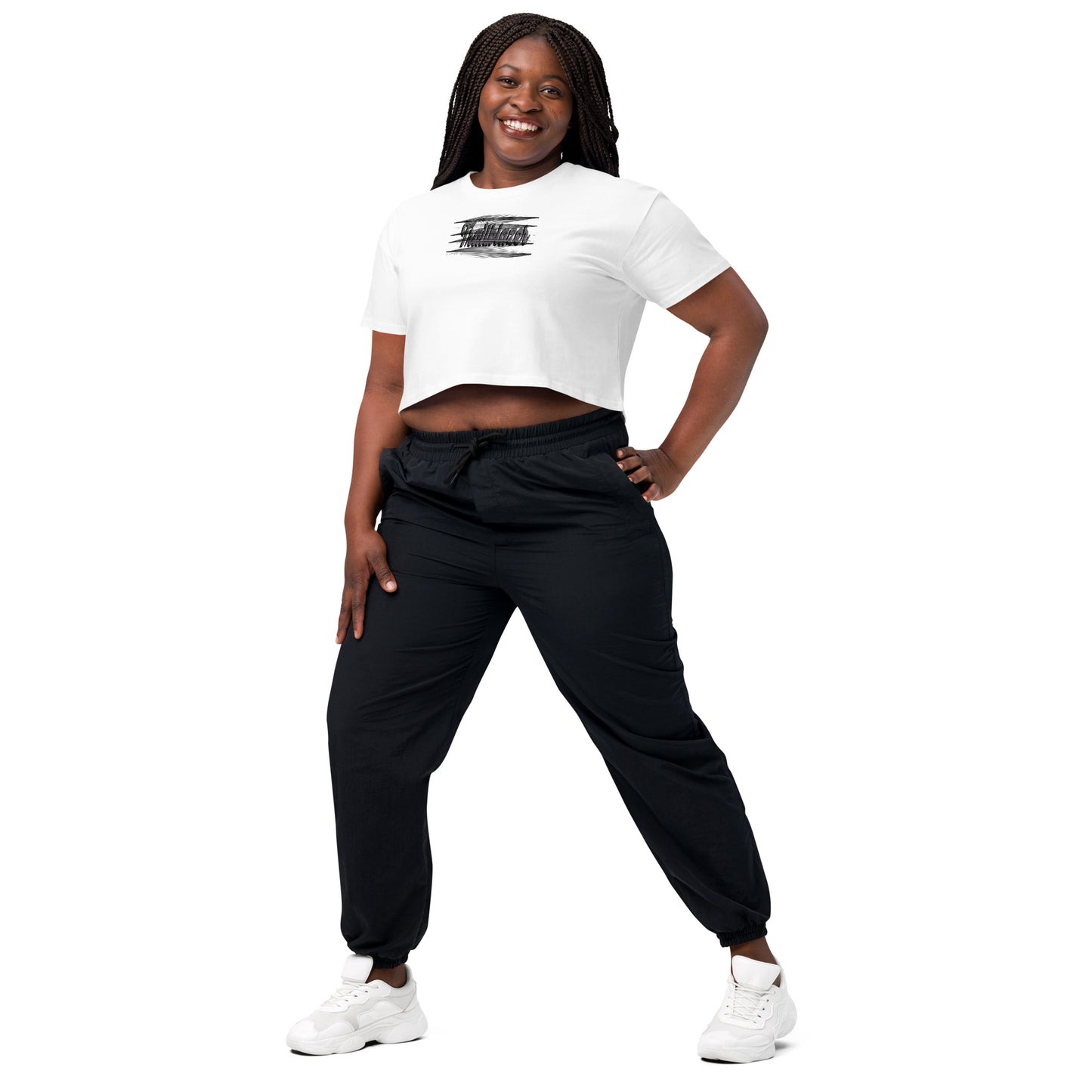 Trailblazer Women’s crop Graphic top