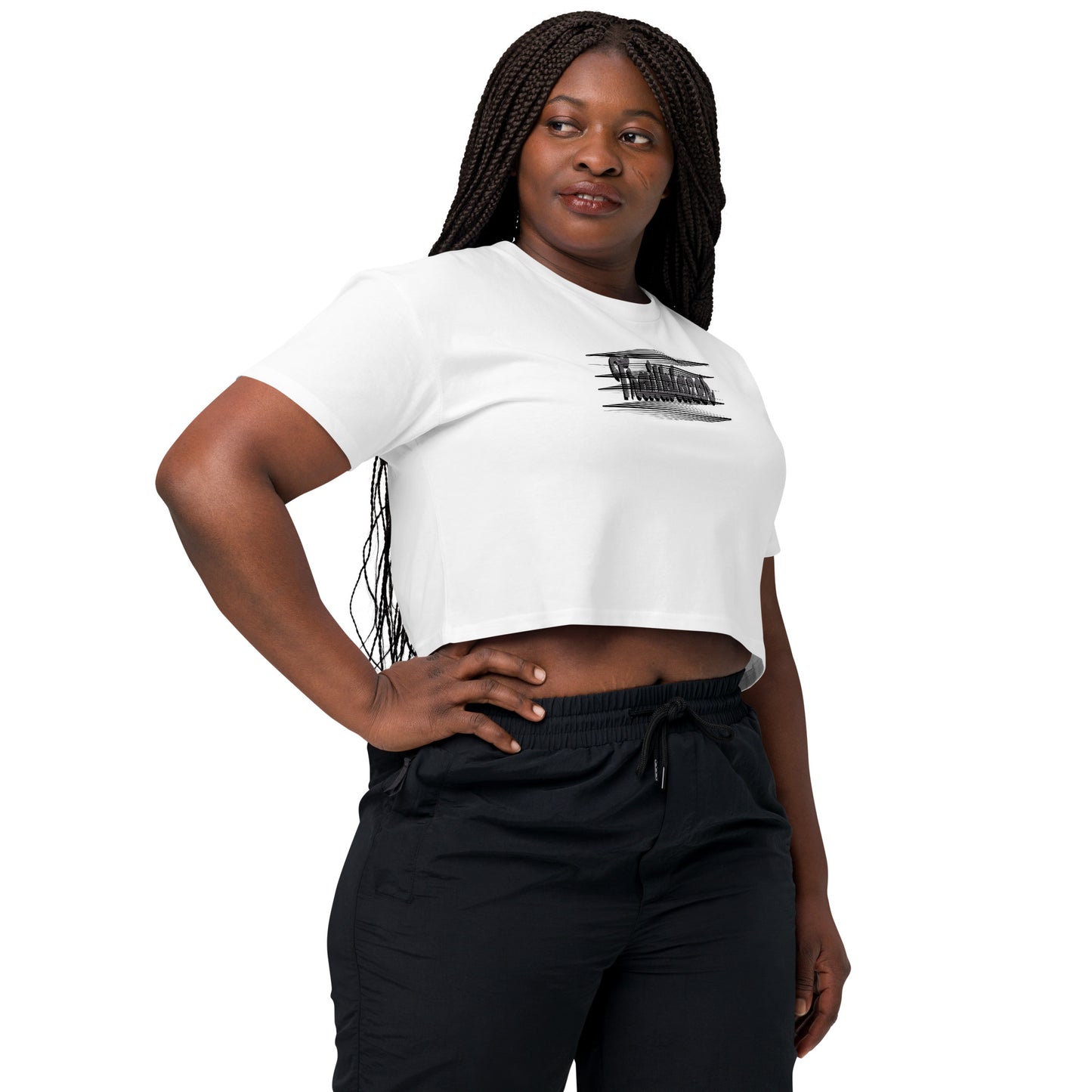 Trailblazer Women’s crop Graphic top