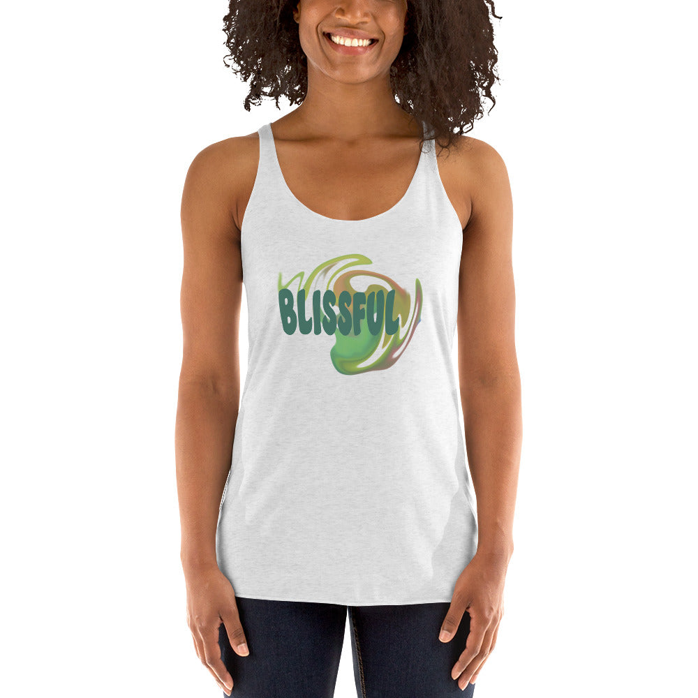 Blissful Racerback Graphic Tank