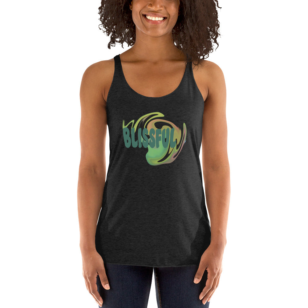 Blissful Racerback Graphic Tank