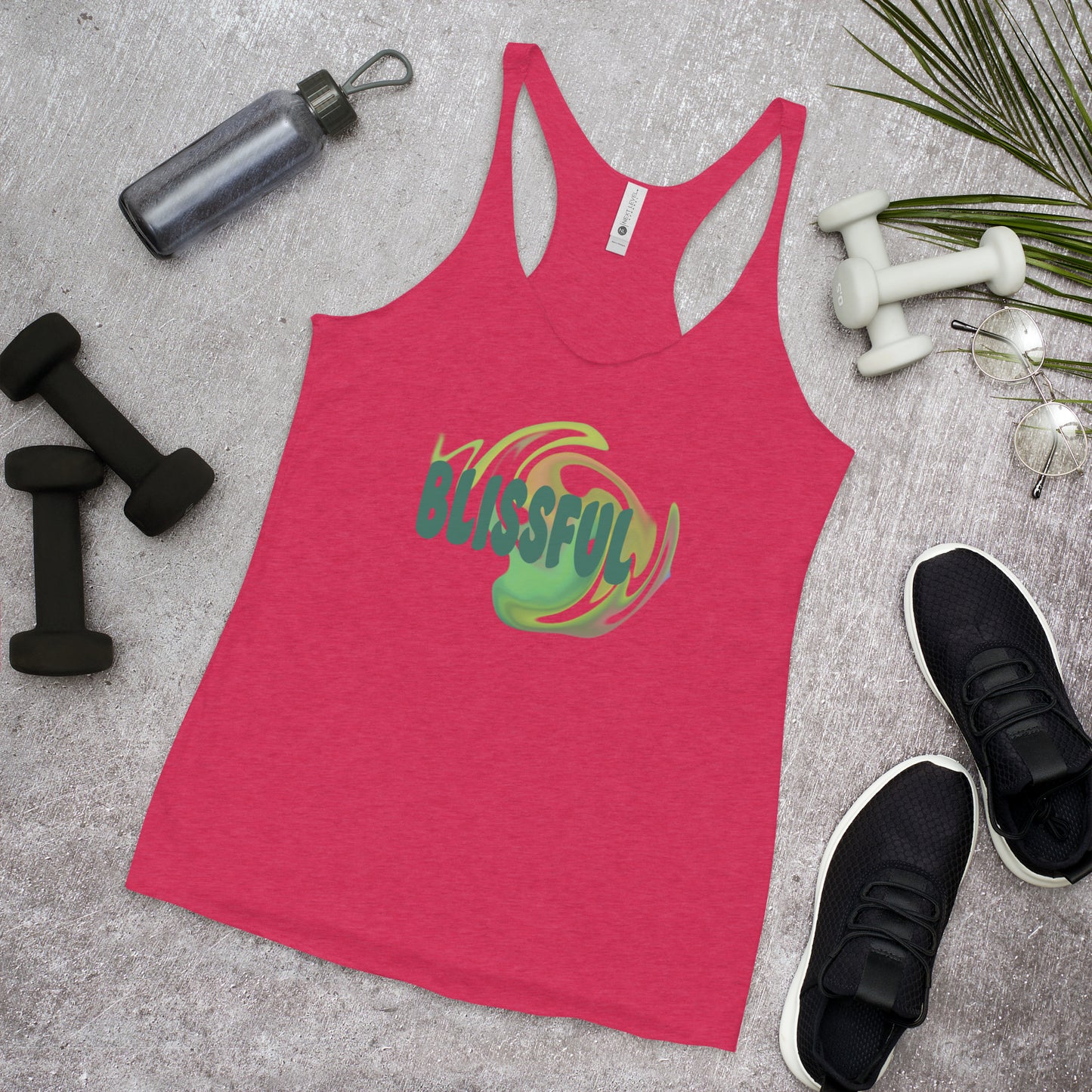 Blissful Racerback Graphic Tank