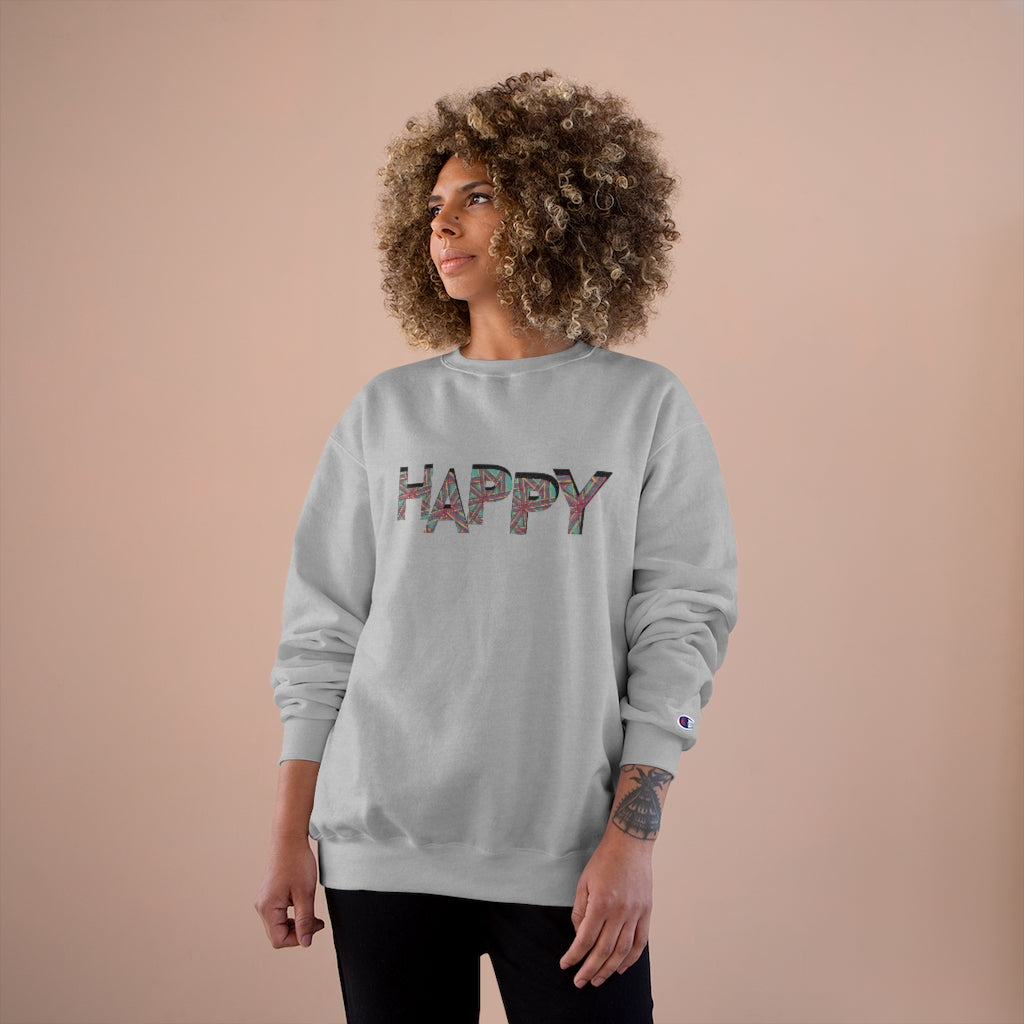 Happy Champion Graphic Sweatshirt