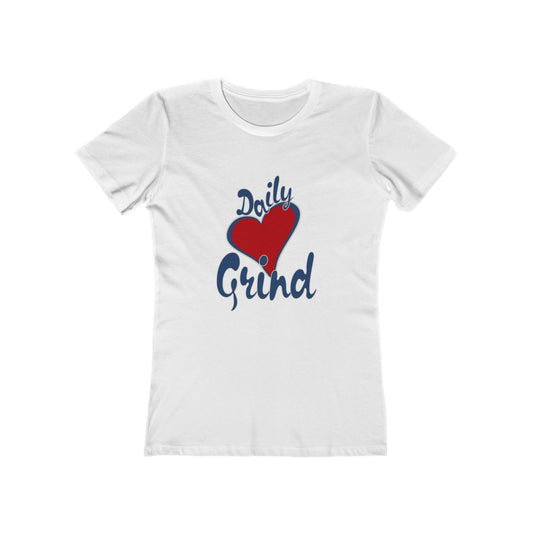 Heart Daily Grind Boyfriend Graphic Tee