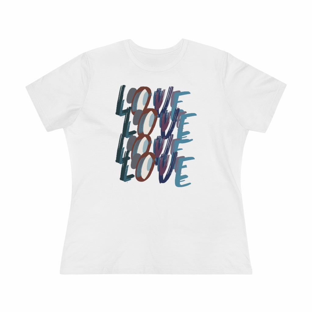 Love Abstract Graphic Tee