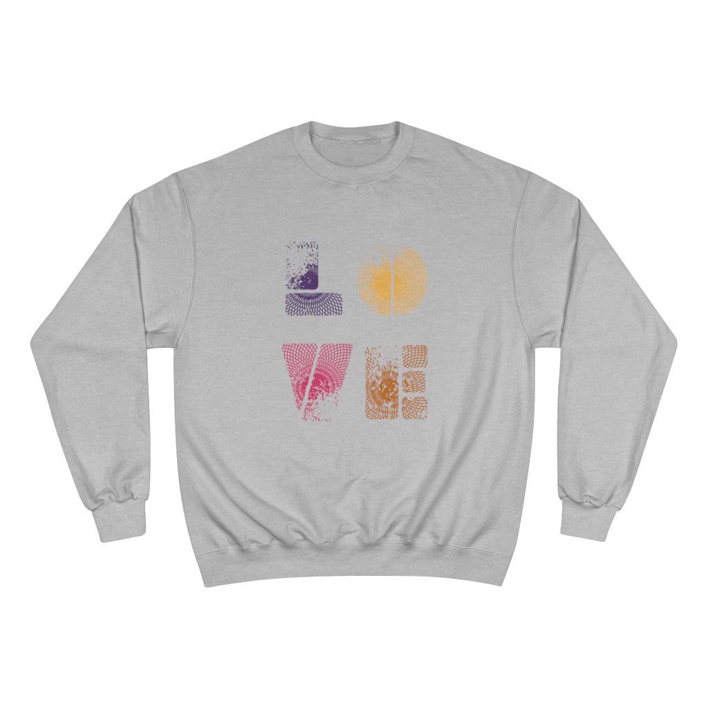 Daisy Love Champion Graphic  Sweatshirt