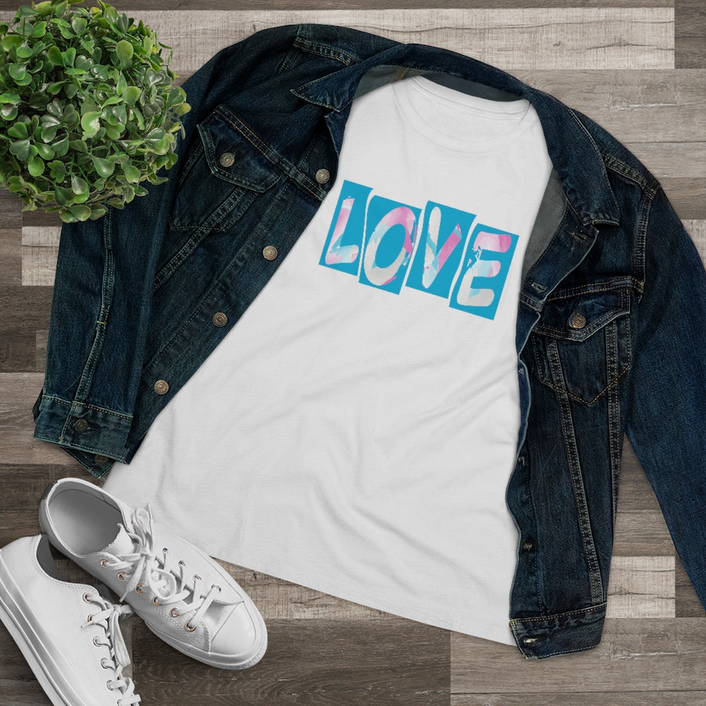 Blue Love Graphic Tee