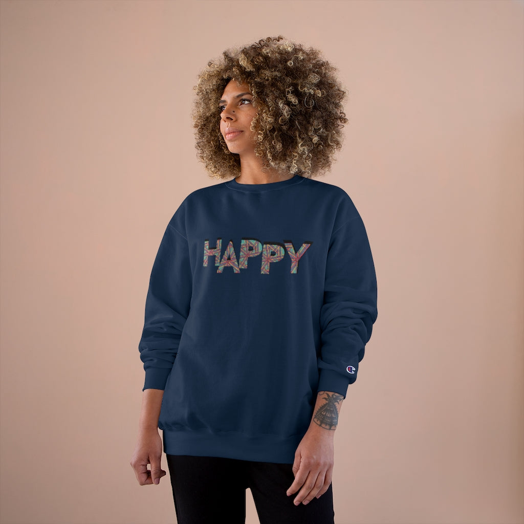 Happy Champion Graphic Sweatshirt