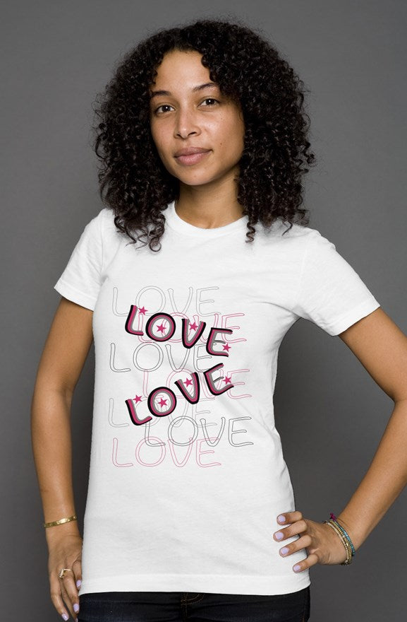 Love Star Graphic t shirt