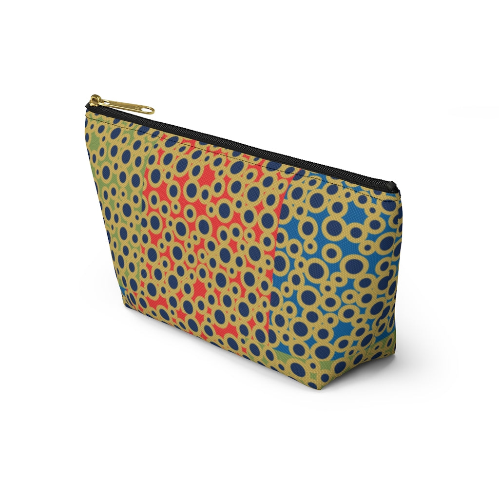 Awkward Dots Accessory Pouch w T-bottom