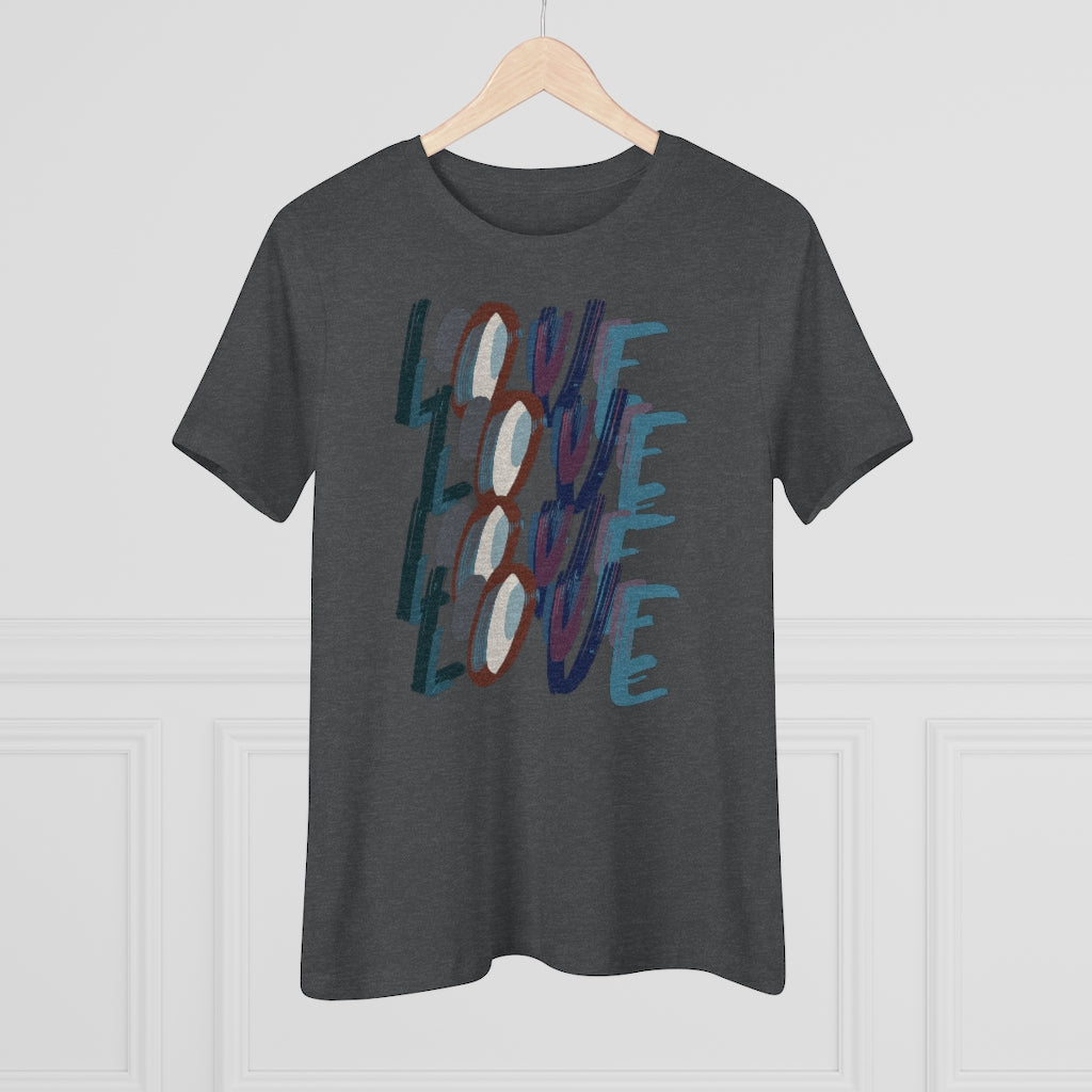 Love Abstract Graphic Tee