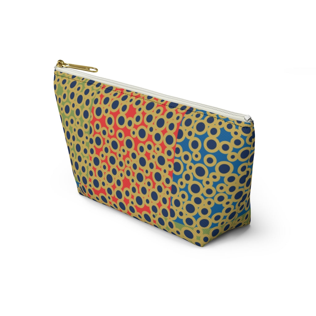 Awkward Dots Accessory Pouch w T-bottom