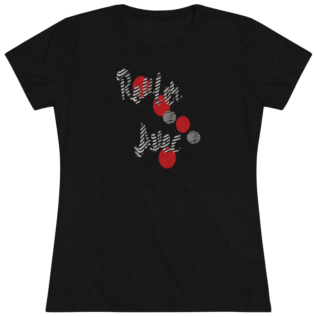 Roll With It Triblend Graphic Tee