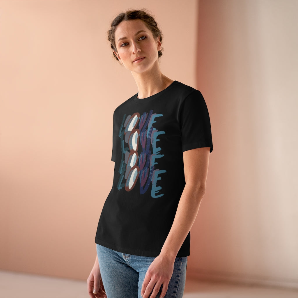 Love Abstract Graphic Tee