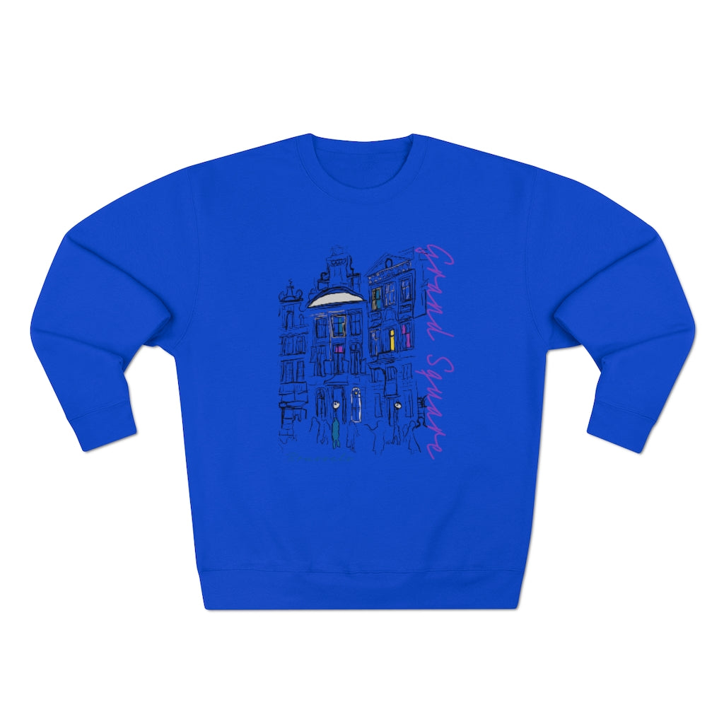 Grand Square Graphic Crewneck Sweatshirt