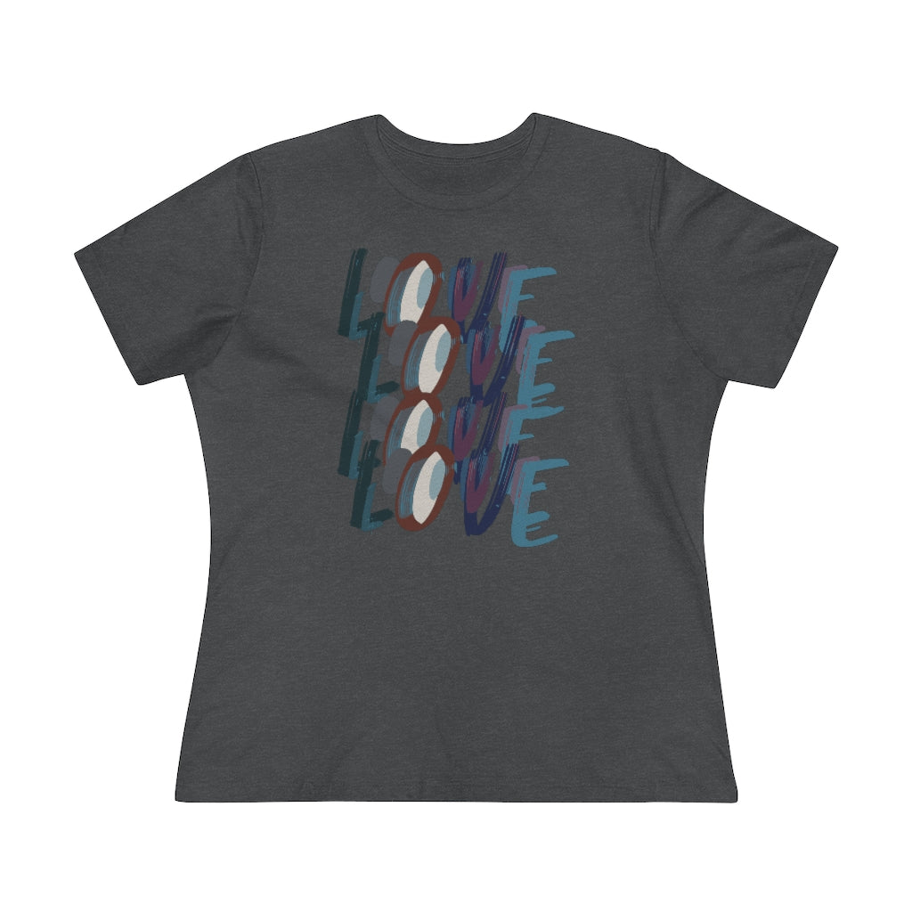 Love Abstract Graphic Tee