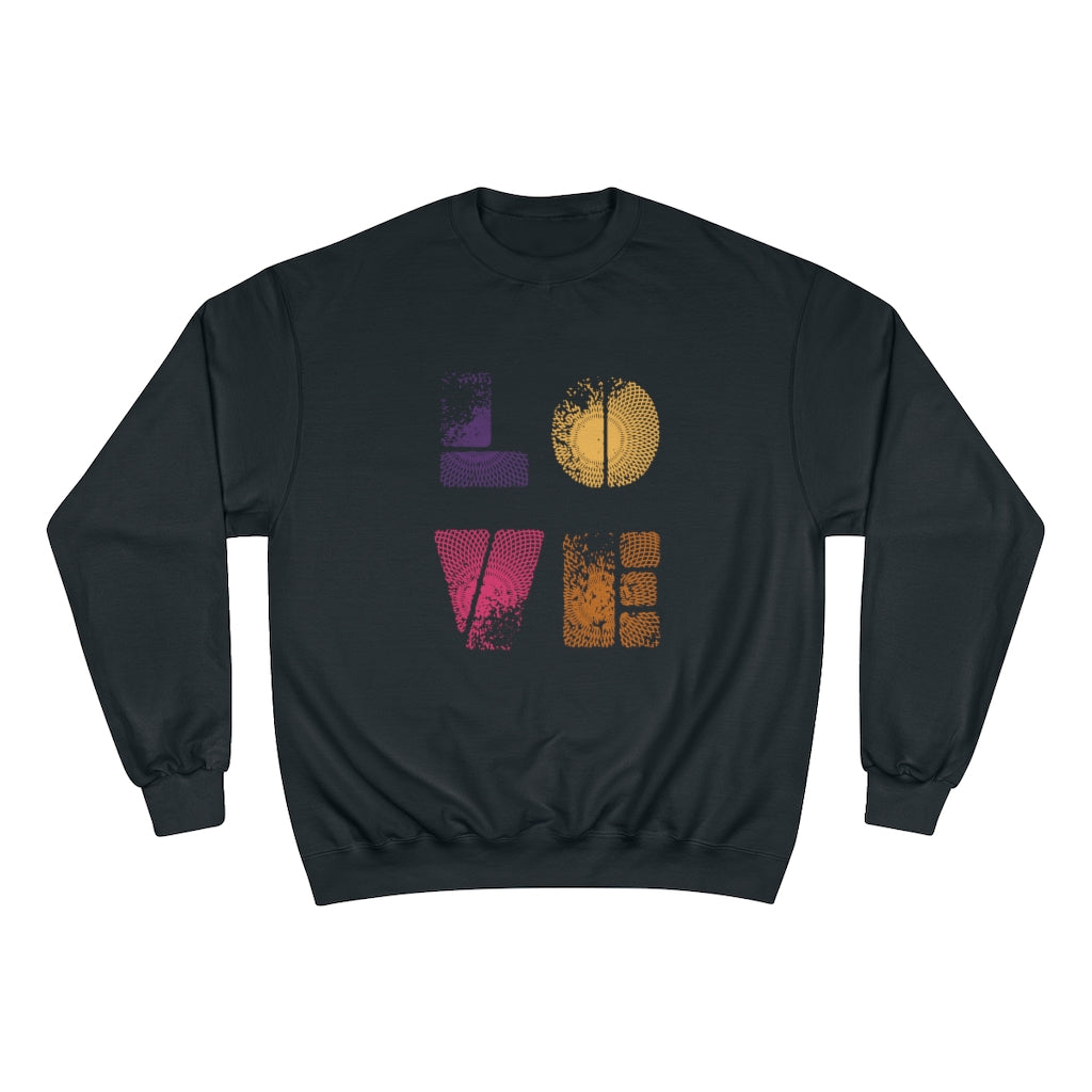 Daisy Love Champion Graphic  Sweatshirt