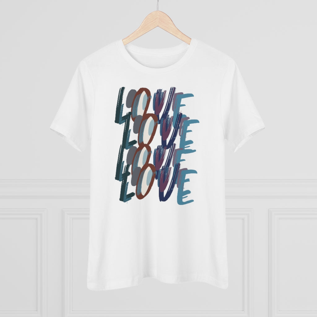 Love Abstract Graphic Tee