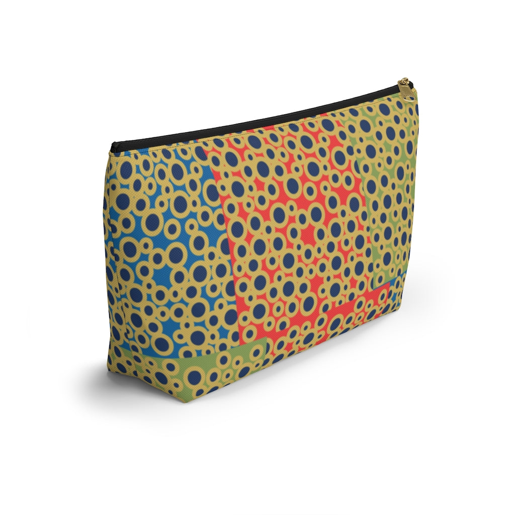 Awkward Dots Accessory Pouch w T-bottom