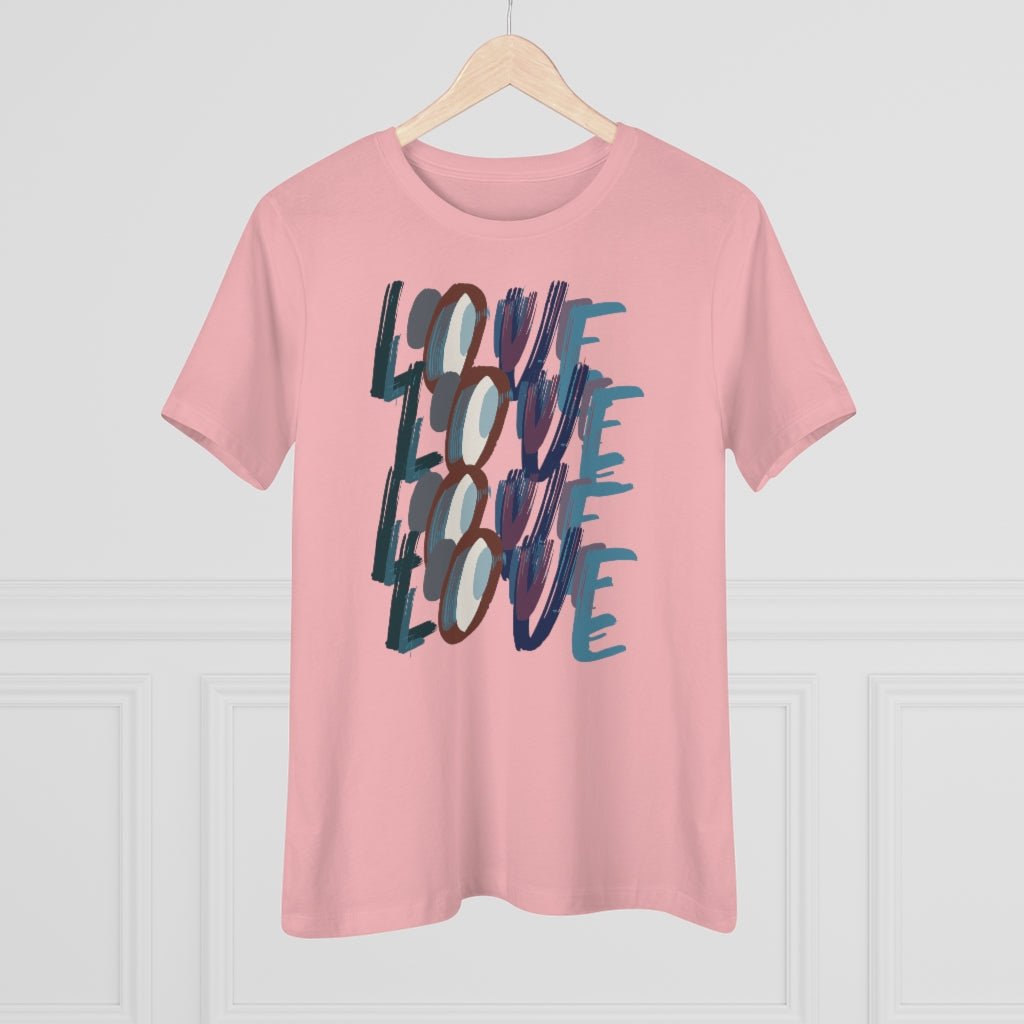 Love Abstract Graphic Tee