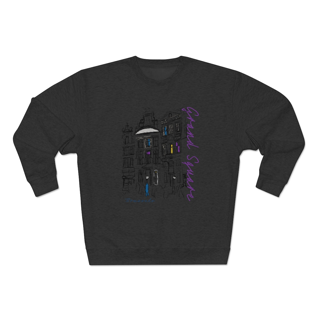 Grand Square Graphic Crewneck Sweatshirt