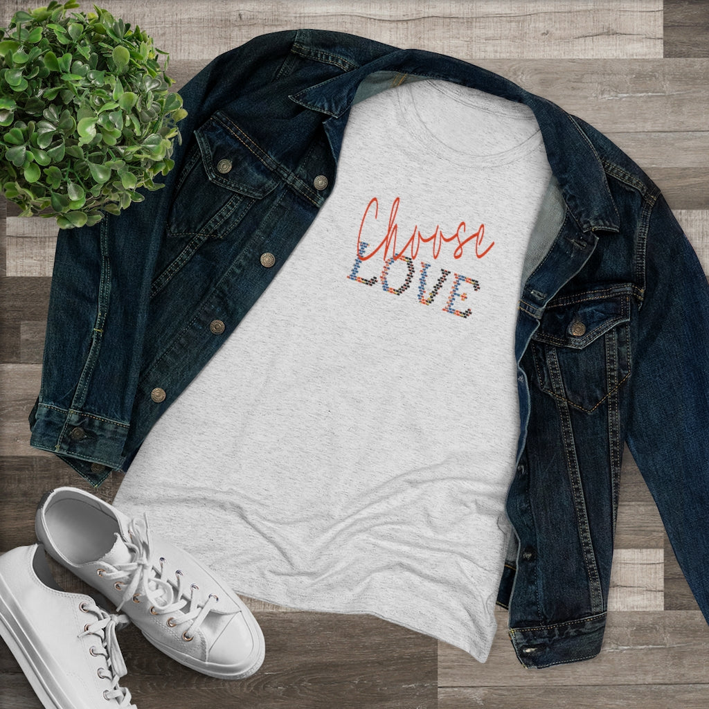 Choose Love Triblend Graphic Tee