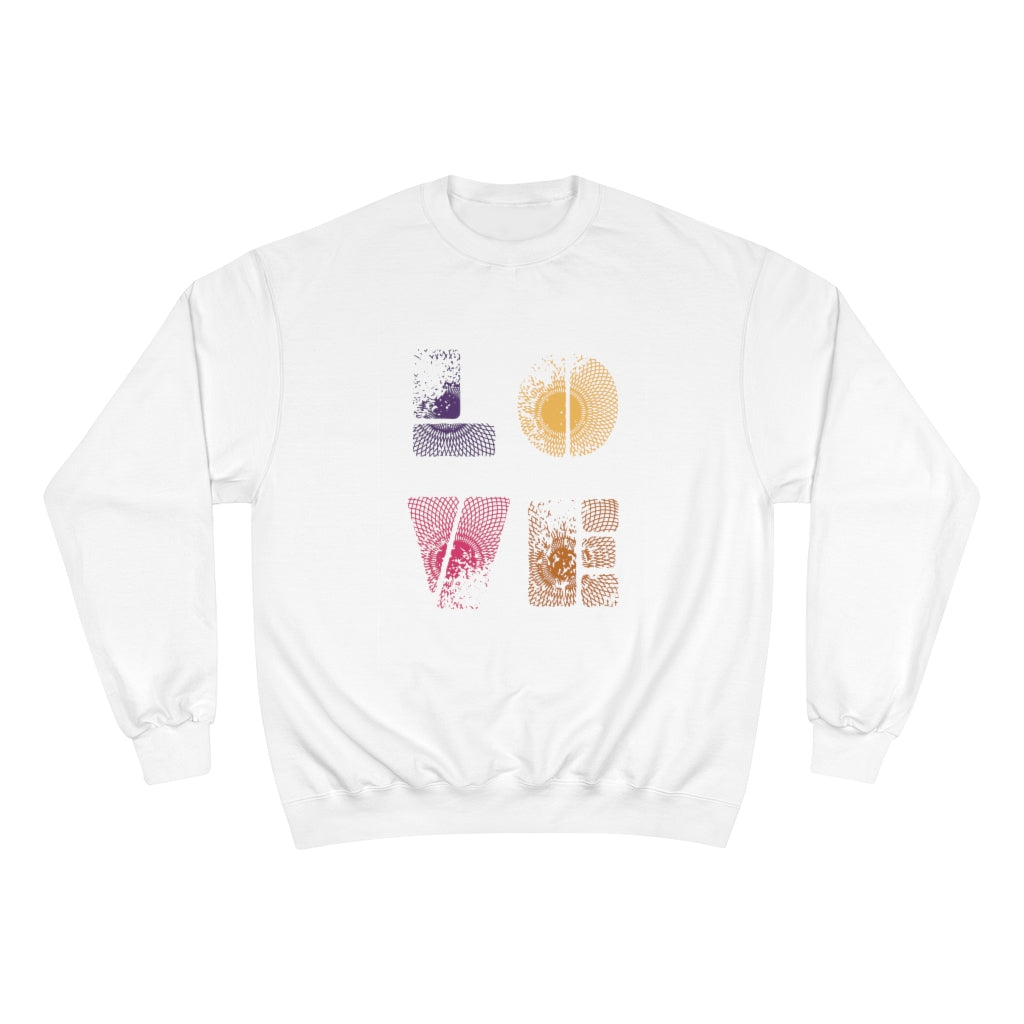 Daisy Love Champion Graphic  Sweatshirt