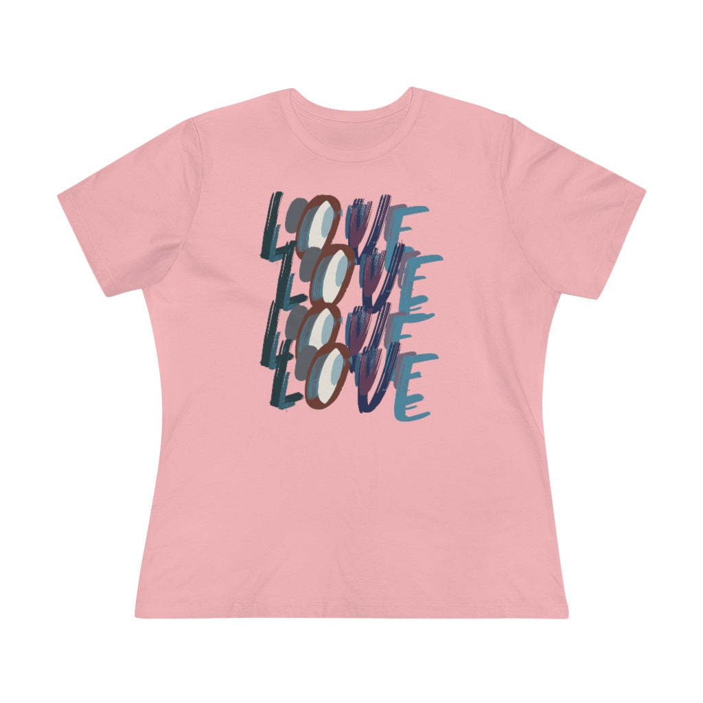 Love Abstract Graphic Tee