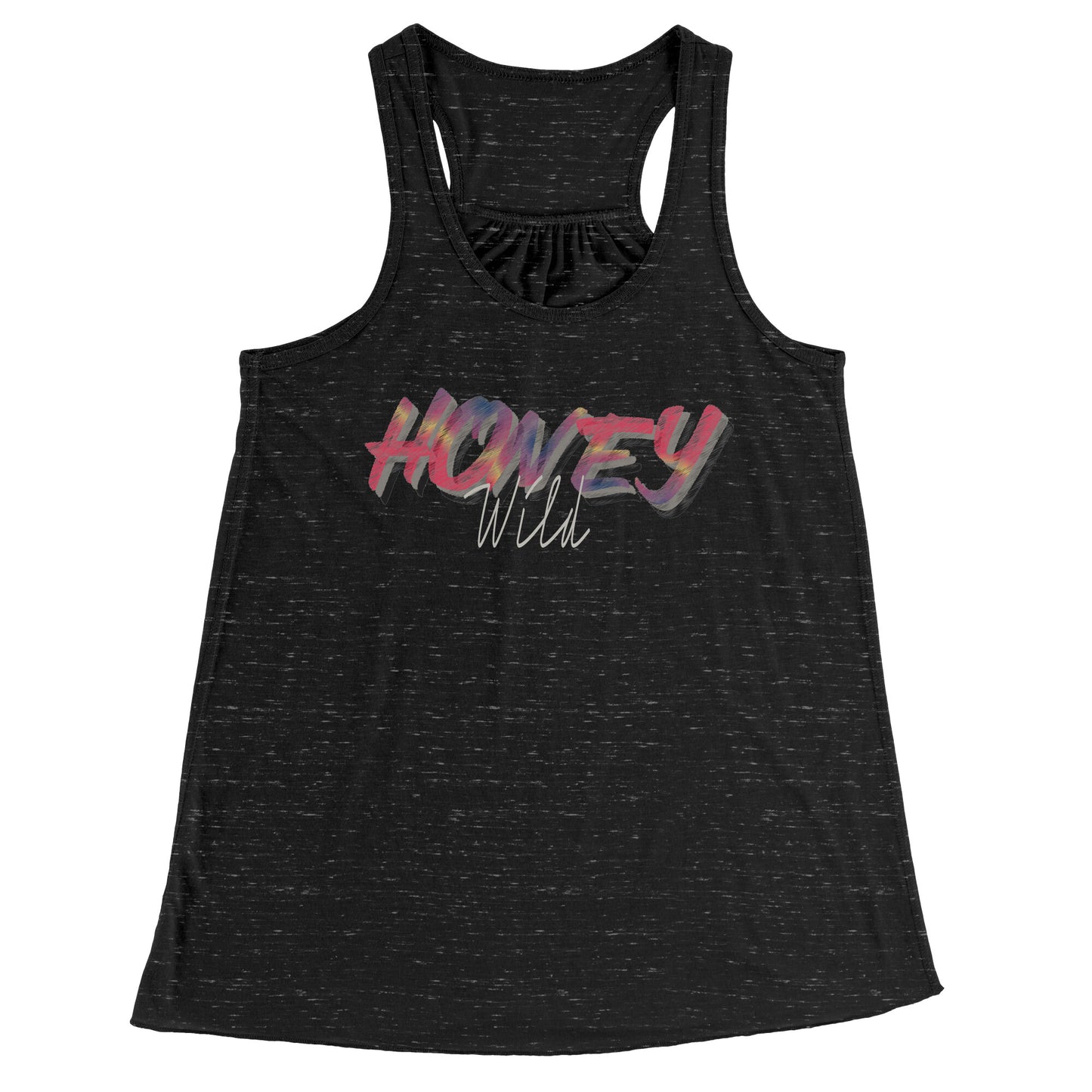 Honey Wild Graphic Racerback Tank
