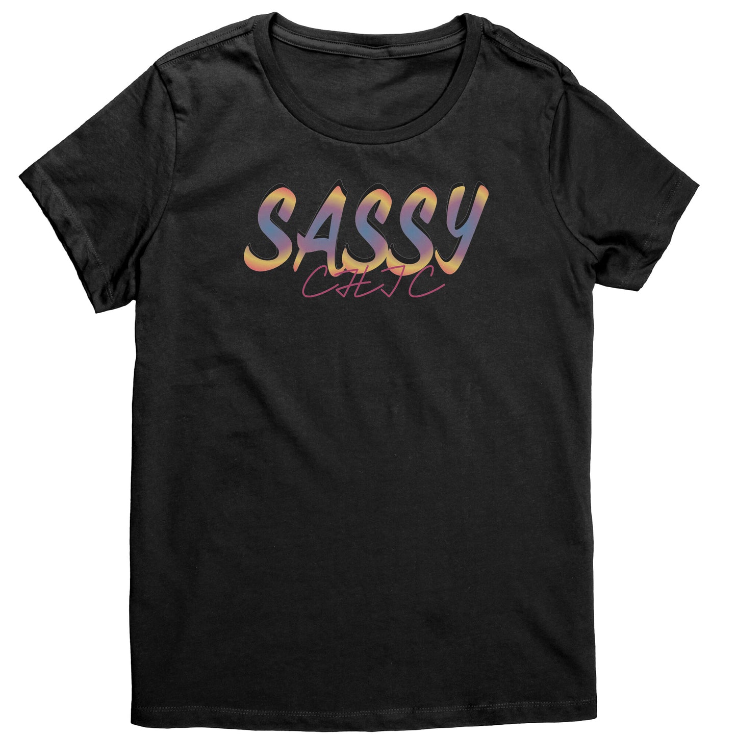 Sassy Chic Graphic Tee