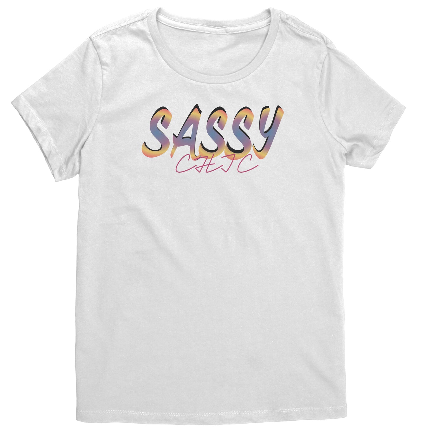 Sassy Chic Graphic Tee