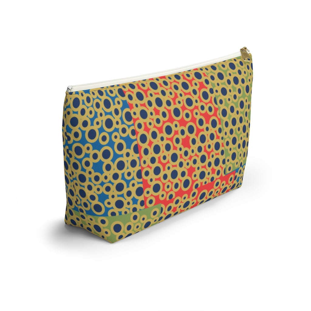 Awkward Dots Accessory Pouch w T-bottom