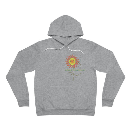 Hello Sunshine Sponge Fleece Graphic Pullover Hoodie