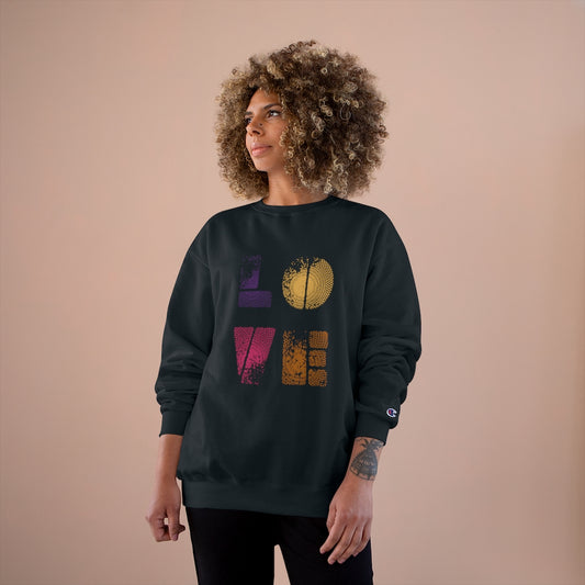 Daisy Love Champion Graphic  Sweatshirt