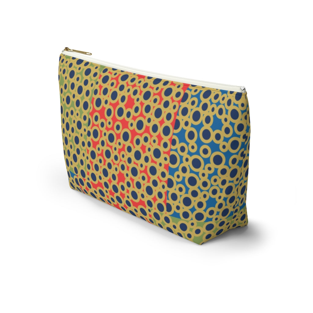 Awkward Dots Accessory Pouch w T-bottom