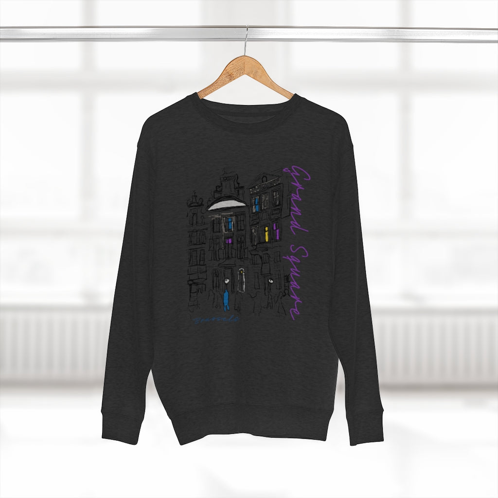 Grand Square Graphic Crewneck Sweatshirt