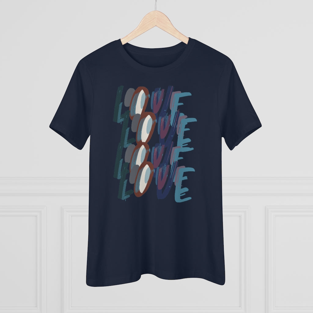 Love Abstract Graphic Tee